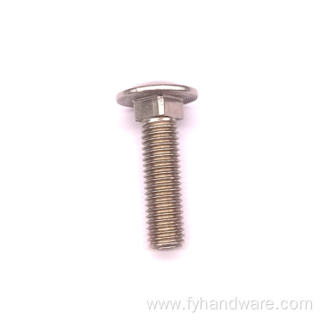 Carriage Bolt Screws 304 Stainless Steel M6 M8